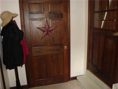 Foyer. Nice mudroom with a large closet