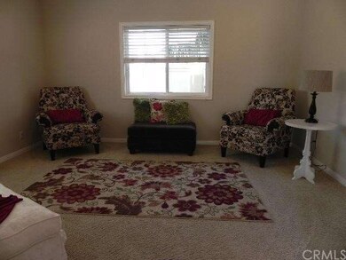 Bright formal living room.