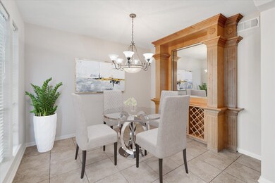 Formal Dining Room Staged
