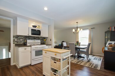 Open concept kitchen Dining area