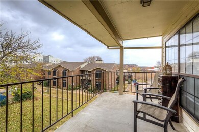 Enjoy the views from this cozy patio