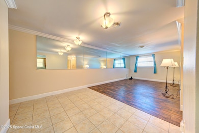 dining room & living room