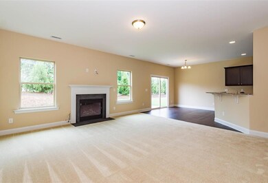 Family Room Kitchen View