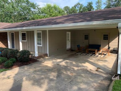 carport and front porch