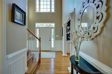 Vaulted Ceiling Foyer