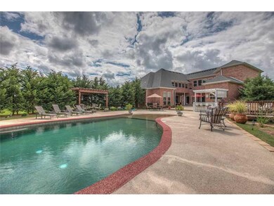 Exterior Back. Backyard Paradise! Beach Entry Gunite Saltwater 