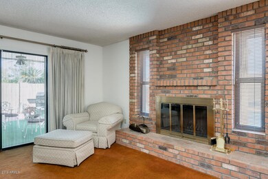 Fireplace in Family Room