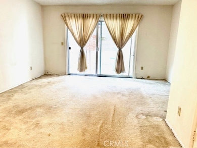 Spacious Living Room with Sliding Door leads to Backyard with coverPatio