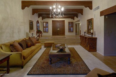 Foyer and Living Room
