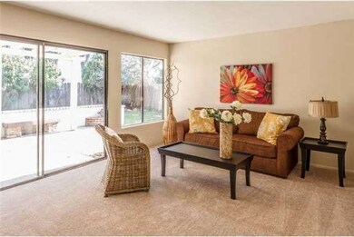 Separte Family room to covered patio out back.