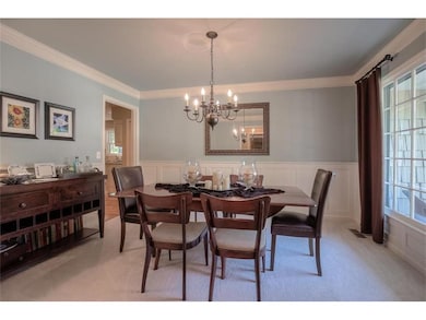 Spacious, inviting, light & bright dining room wit