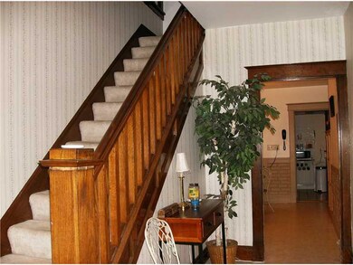 Entry/Foyer. ~Appealing Oak Entryway Staircase to 