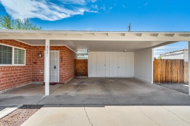 Carport and storage