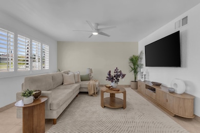 Living Room & 70in TV