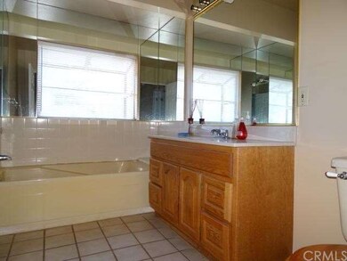 Bathroom with garden window.