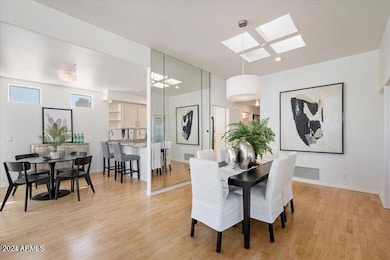 Oasis-202-Dining room and eat in kitchen