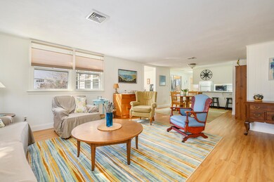 LIGHT - FILLED LIVING ROOM
