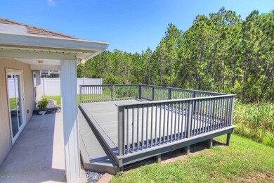 Rear deck