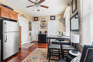 Front Living/Dining with large Pantry/Closet and Full Bathroom