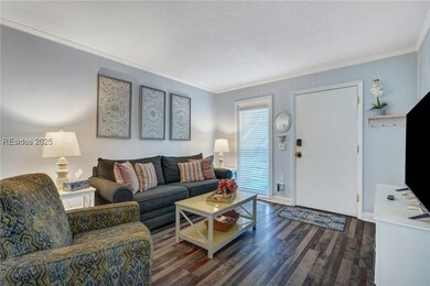 Comfortable seating area. Large enough for a pull-