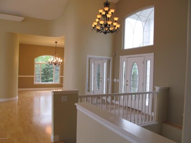 Entrance. Living Room. Dining Room.