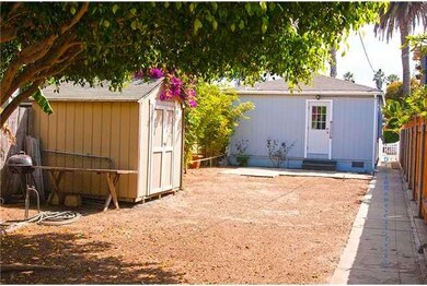 Back of home.