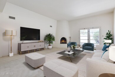 Living Room v-staged