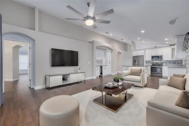 Virtually Staged Family Room