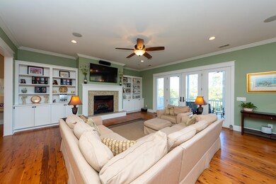 Living Room with gas fireplace
