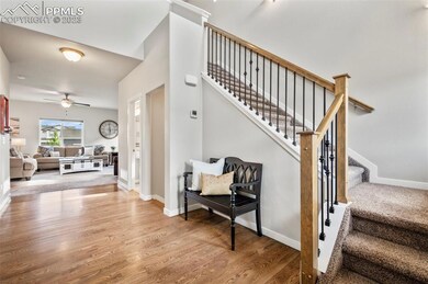 Real wood floors and spacious entry!