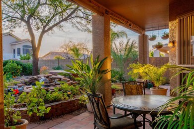 Covered patio