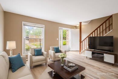 Living room (virtually staged)