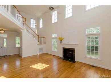 Stunning Family Room with Gas Fireplace