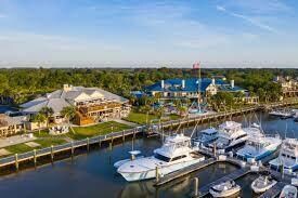 Bohicket Marina from church creek view