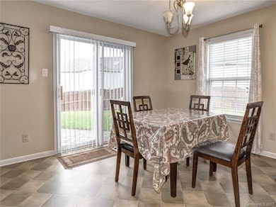 Large eat-in kitchen with lots of light. Great for