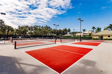 View of tennis court
