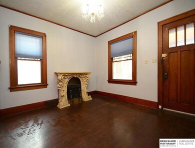 Hardwood floors, chandelier