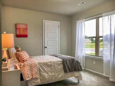 Sample photo of one of the guest bedrooms in new h