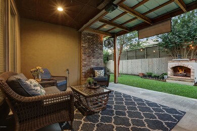 Twilight on the patio