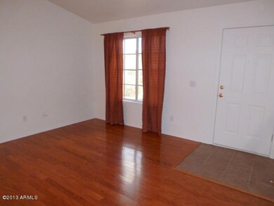 Living room with laminate flooring