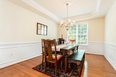 Formal Dining - Wood Floors, Trey Ceiling
