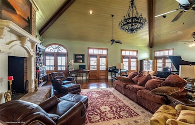 Second floor living room