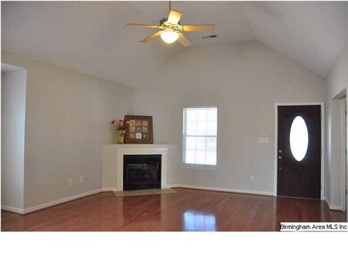 Vaulted ceiling with lots of open space
