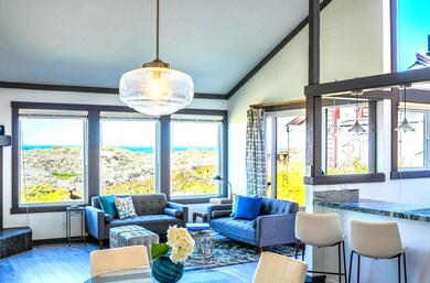 white water views from great room and kitchen