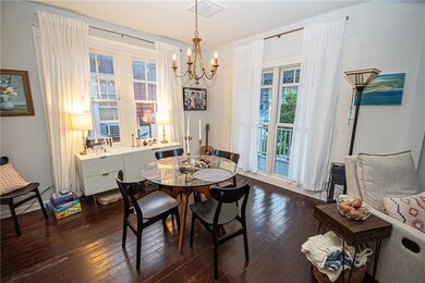 Dining room w/ lots of natural light