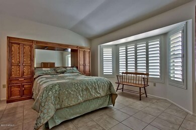 Master facing bay window