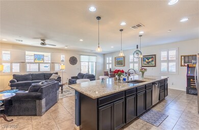 Kitchen featuring dishwasher, open floor plan, a s