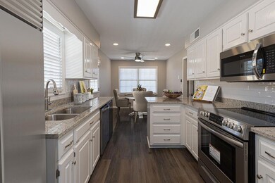 Kitchen View of Breakfast Area