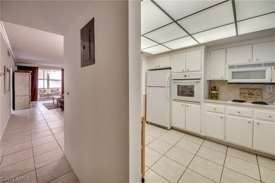 Foyer and kitchen
