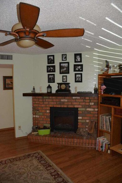 Converted Wood Fireplace to Electric